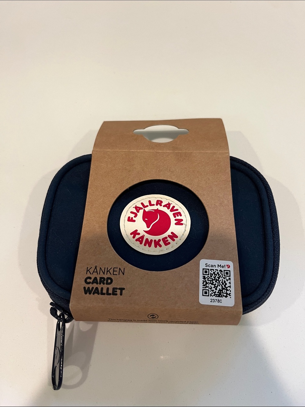 NWT Kånken Card Wallet from Fjallraven- Navy Blue